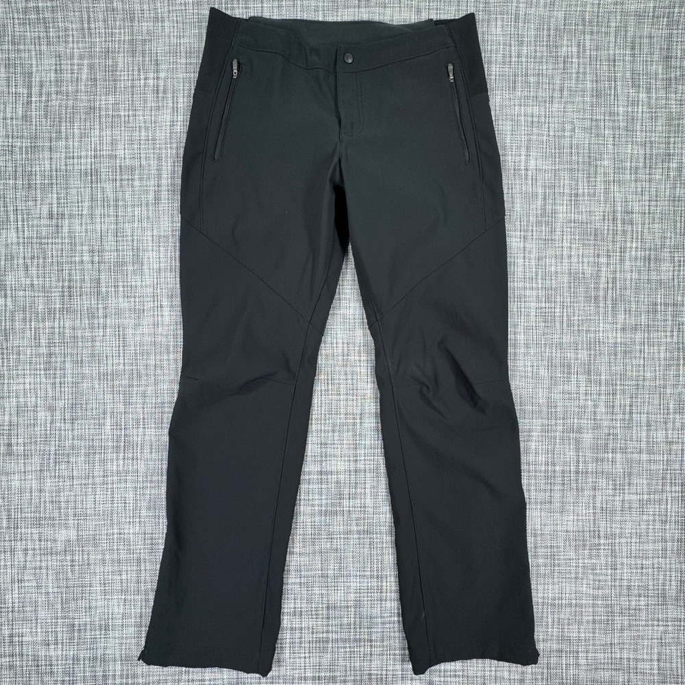 Columbia Women's Size 16 Omni-Heat Softshell Pants Black Snow Ski Hiking
